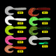 Small Grubs Fishing Lure Soft Baits Fresh Water Bass Swimbait Tackle Gear