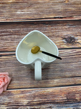 定制陶瓷心型杯情侣桃心杯马克杯咖啡杯