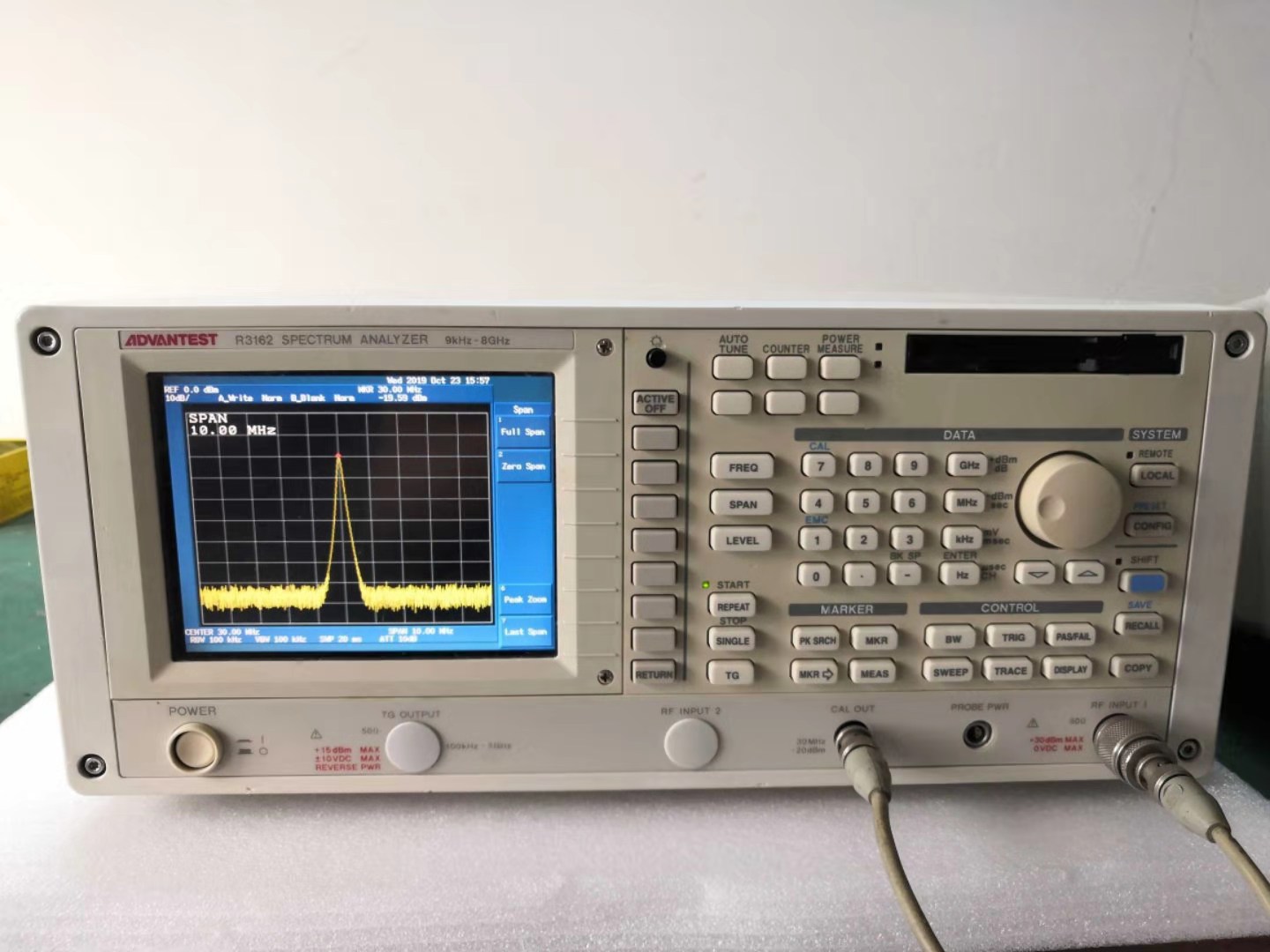 现货二手频谱分析仪低价出售 维修R3162 HP8594E 8595E 8596E回收
