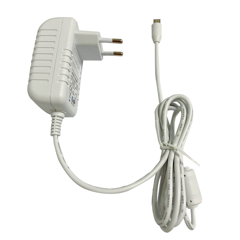 5V2.5A欧规CE ROHS LVD EMC认证EN60950标准数码产品电源适配器