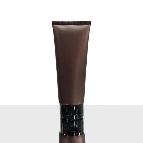 【】100g Brown Cosmetic Soft Tube Packaging Plastic Sanding Flip Top Tube Manufacturer Direct Sale