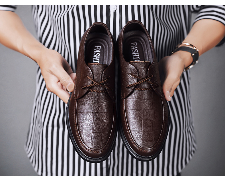 Scarpe uomo in pelle - scarpe stringate casual formali_voghion.com