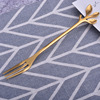 Tableware stainless steel, ecological fruit fruit fork, custom made