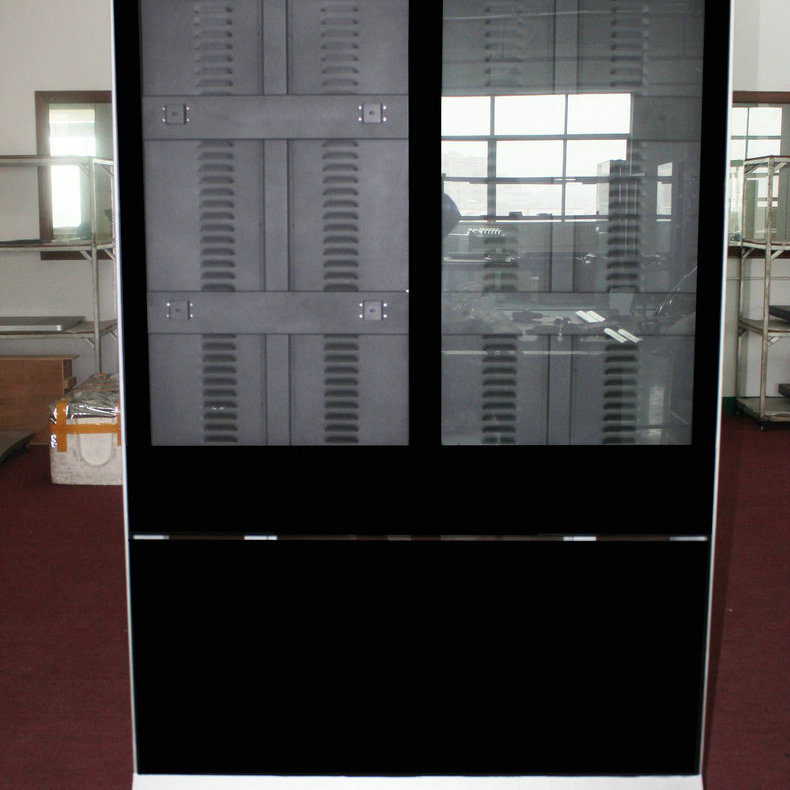 厂家生产43寸双屏广告机外壳 人民日报款广告机外壳定 制