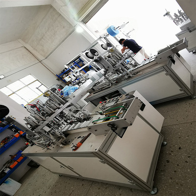 KN95口罩机 N95口罩打片焊耳机现货 口罩生产线厂家|ms