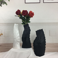 北欧家居装饰摆件简约现代异形陶瓷花瓶干花插花瓶厂家批发新品