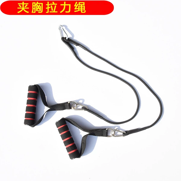Black and red chest rope