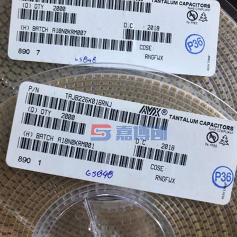 TAJB226K016RNJ 16V 22UF B型 3528 K档 钽电容 全新实图现货