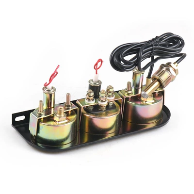 + oil pressure + – automobile instrument