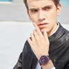 Quartz fashionable waterproof watch for leisure, simple and elegant design