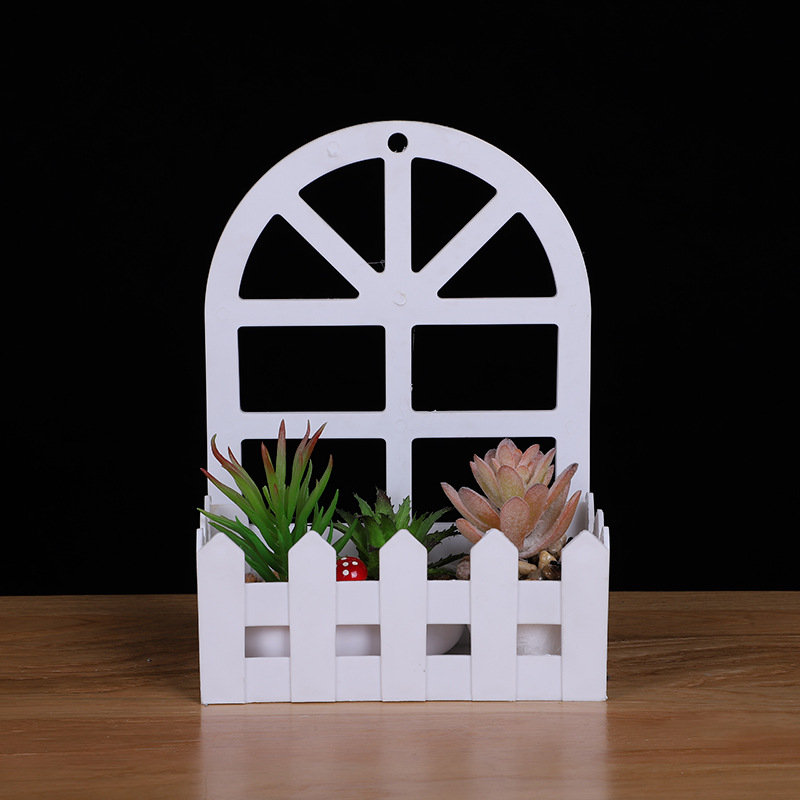 Decorative items, flower arrangements, potted plants, home decoration, wall hangings, hanging plants, plastic artificial flowers, dried flowers, artificial floral art sets detail image 6
