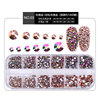 Nail decoration, jewelry, diamond shiny set, 1440 pieces