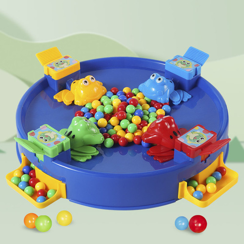 Greedy Frog Pac Bean Toy Pac Bean Bean Ball Small Frog Bean Double Children Interactive Fun Same Style