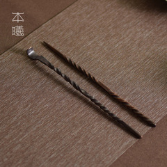 手工紫銅茶針茶撥茶匙金屬創意日式茶具配件茶藝茶道零配廠家批發