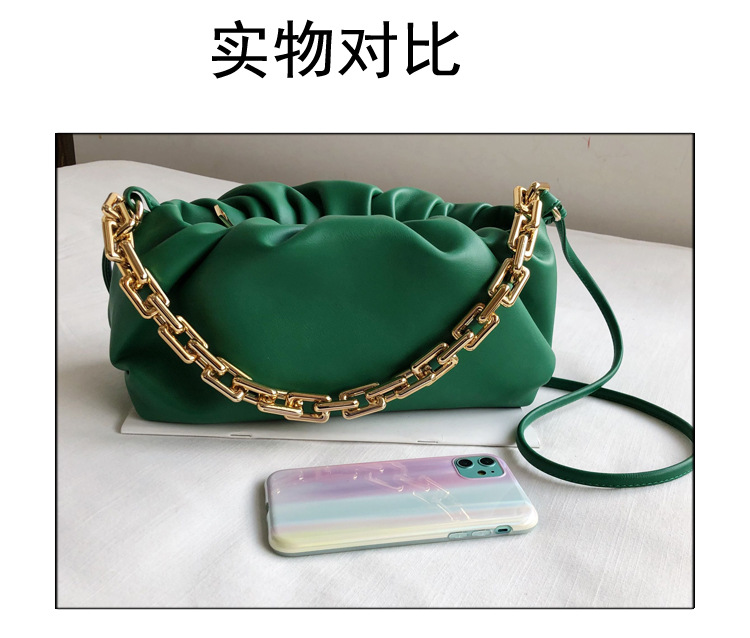Popular Women's Summer New Fashion One Shoulder Underarm Cloud Messenger Bag Wholesale display picture 18