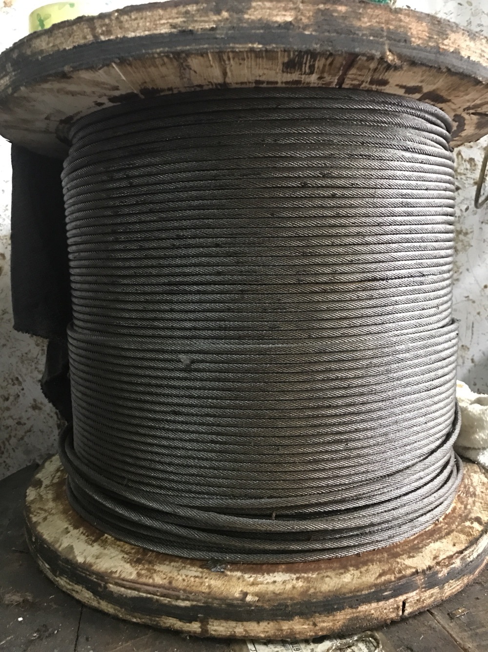 6mm镀锌钢芯防旋转钢丝绳（19X7)每米价格 小吊机卷扬机电动葫芦