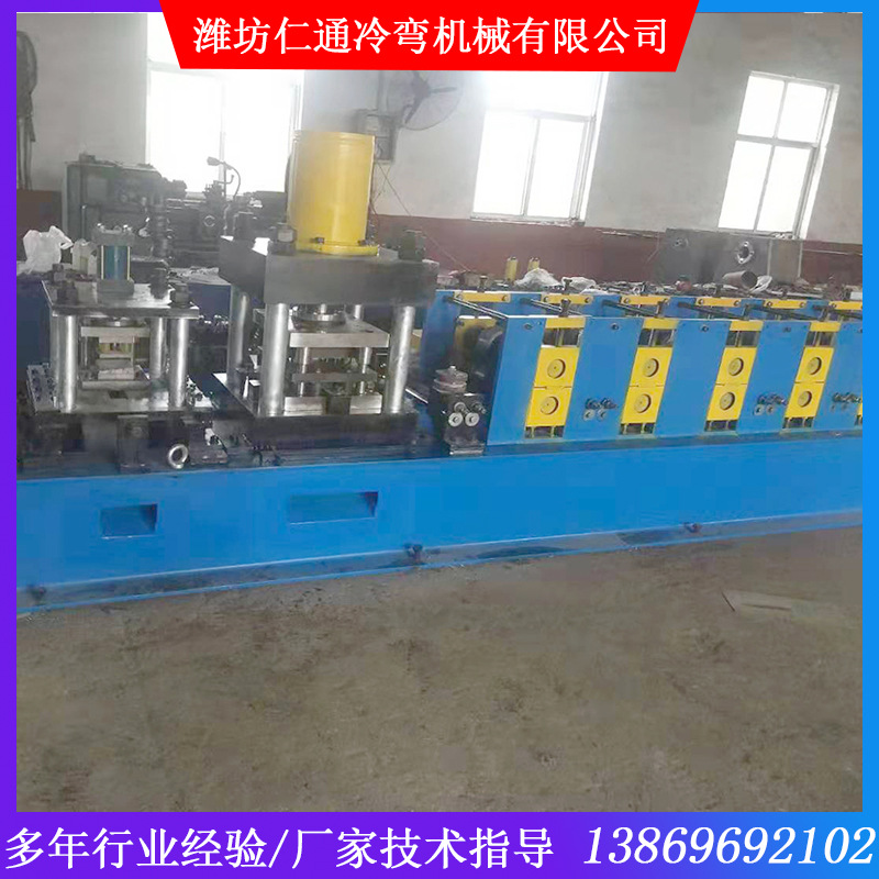 电缆桥架 全自动冷弯成型设备 不锈钢金属滚压成型机 冷弯机数控