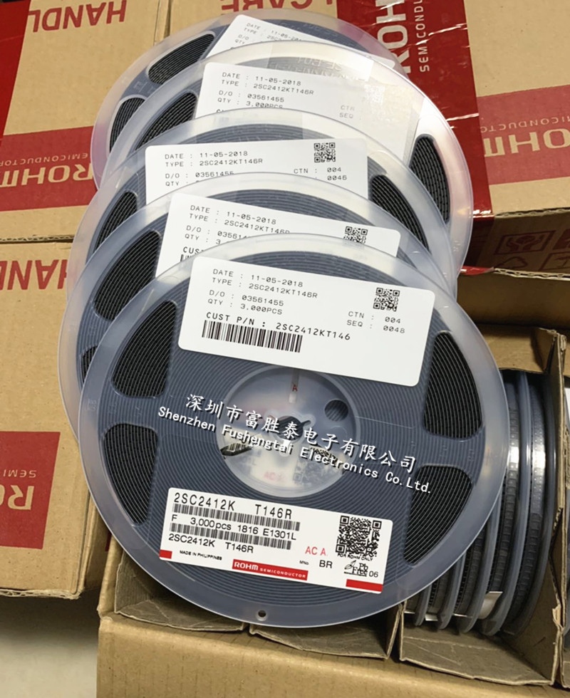 全新原装 2SC2412K 丝印BR 封装SOT-23 贴片三极管 2SC2412KT146R