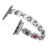 Apply to Apple Watch Band apple watch5 Side drill Stainless steel Metal watch band iwatch