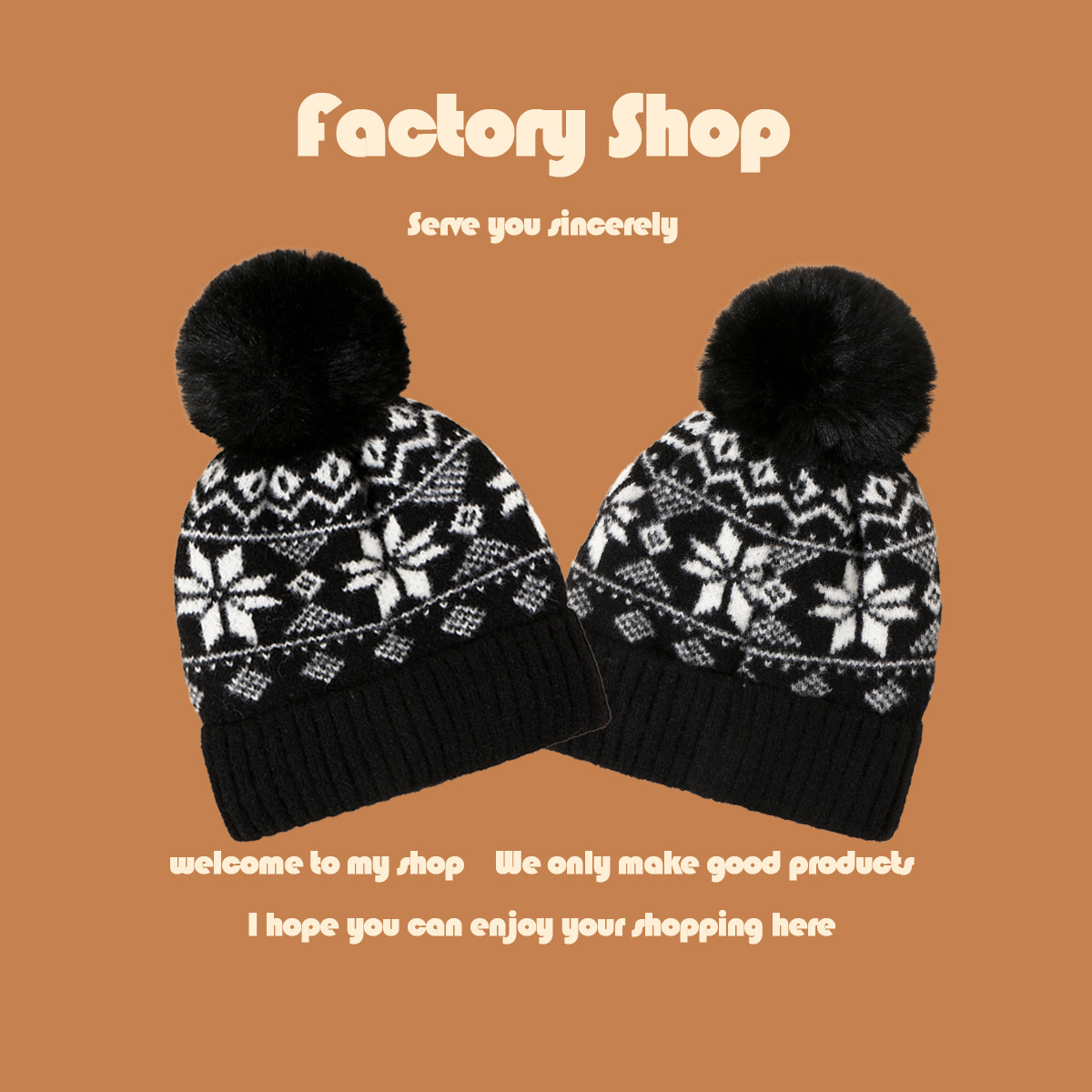 Fashion Warm Knit Hat display picture 4