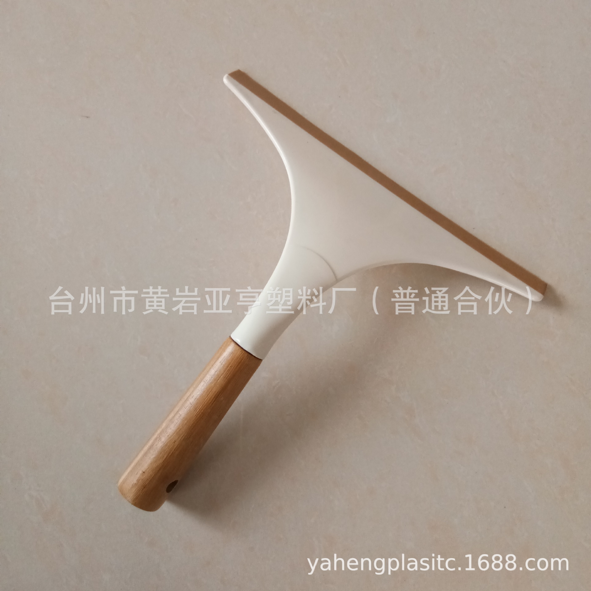 竹制手柄窗刮包胶刮水器【竹制把手刮窗器】-阿里巴巴