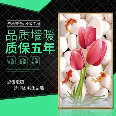 厂家热销碳晶墙暖智能速热型电暖画远红外壁挂电暖器电热画批发|ms