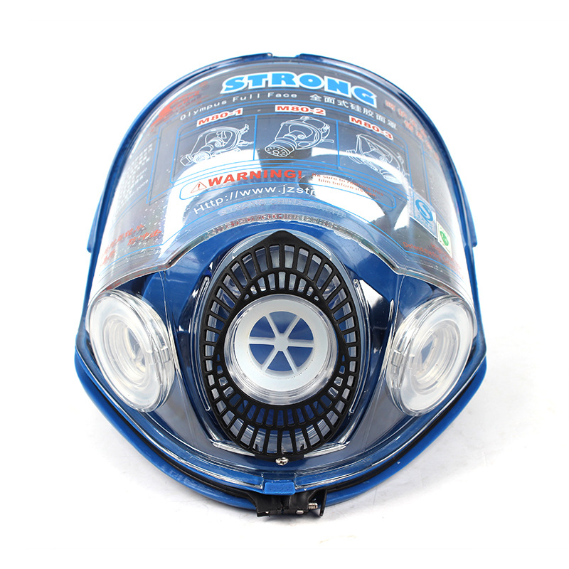 思创 ST-M80-2硅胶大视野防毒面具（不含滤盒）