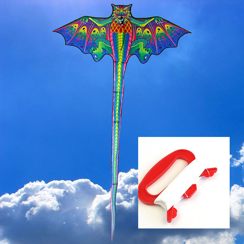 2020 cometa para niños nuevos al por mayor HD impresión en caliente pterosaurus Flying Dragon Cartoon buen vuelo Weifang kite fabricante