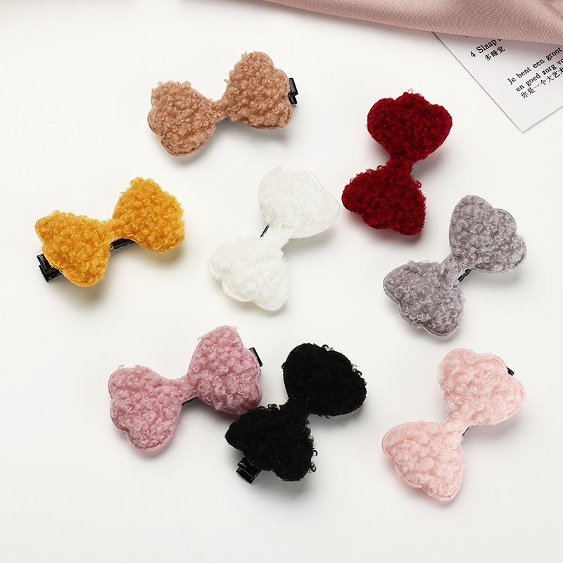 Sweet Woolen Retro Knitted Hairpin display picture 4