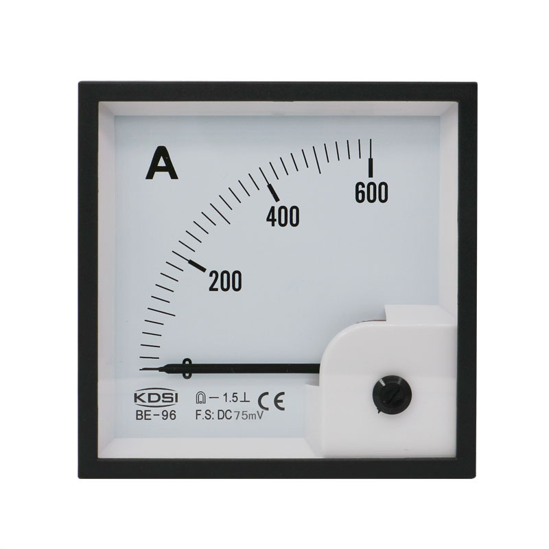 KDSI指针式直流电流表BE-96 DC75mV 600A 配电柜用表头