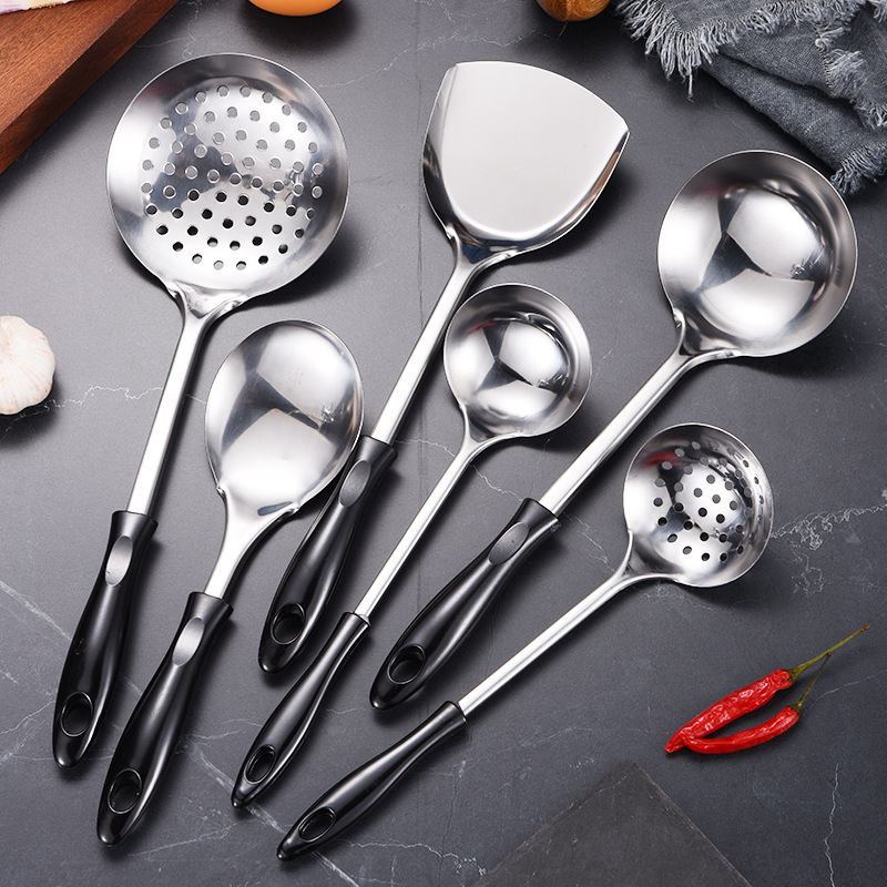 Stainless steel spatula spoon kitchen co...