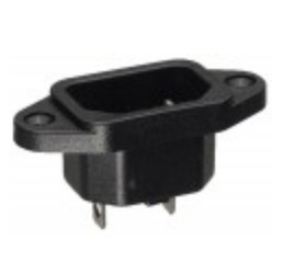 厂家直销JEC JR-101(2P) 二合一环保阻燃钞机专用嵌入式品字插座