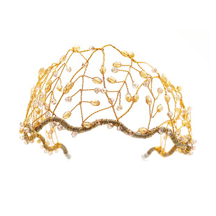 Nouvelle Couronne De Cristal Noir Faite À La Main En Gros Nihaojewelry display picture 10