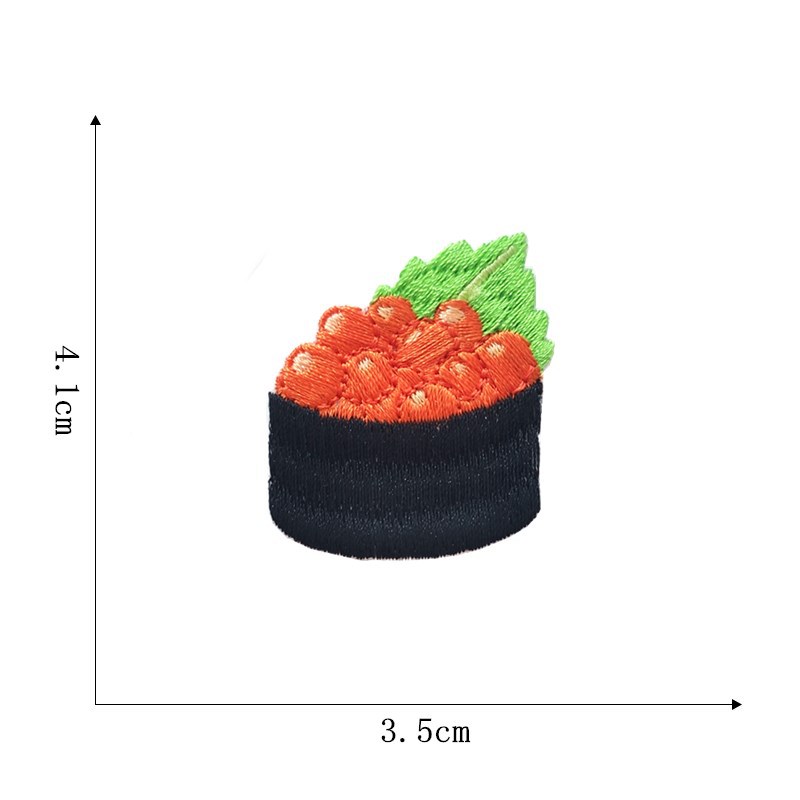 Autocollant en tissu caviar-8 #