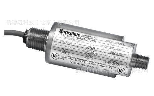 Barksdale 防爆压力传感器0-7500 PSI, 型号425X-17