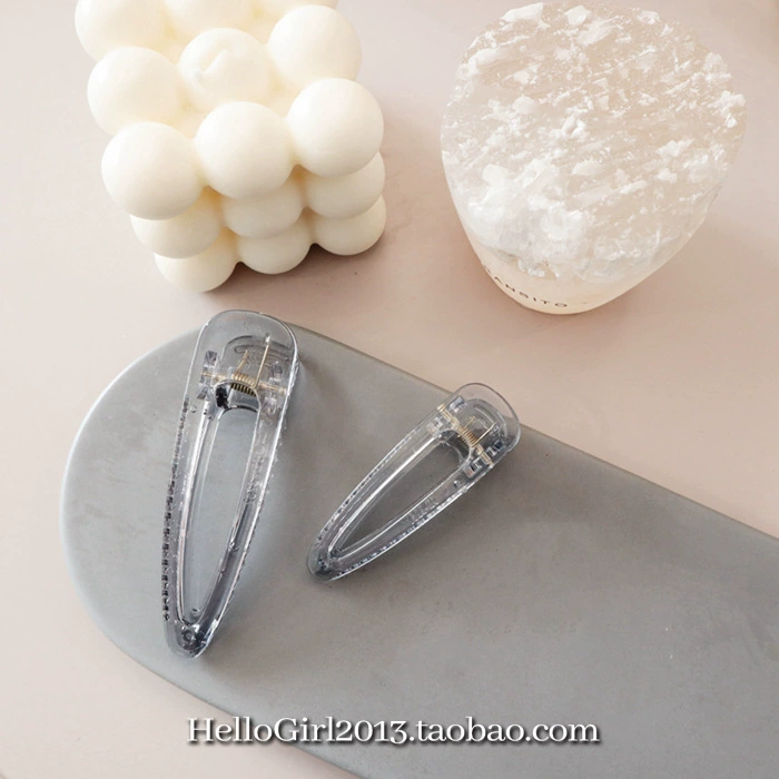 Transparent hairgrip, universal hairpins, bangs, hair accessory