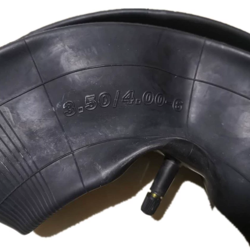 Поставка Циндао 350/400-6 прямой рот Бутилкаучук внутренняя трубка подходит для электромобиля мини-культиватор