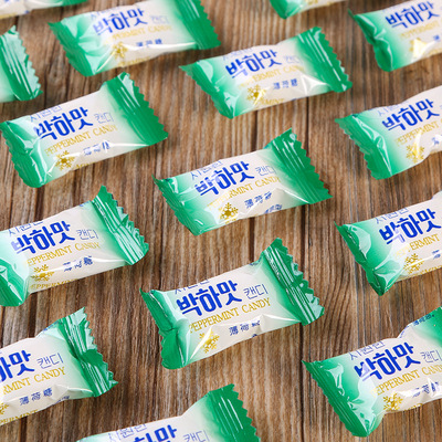 Dongziwa Корейский стиль Cool Mint Candy Bulk 1000G Оригинальная монетная конфеты конфеты Candy Entertainment Candy Candy