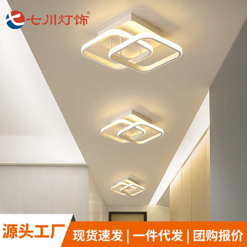LED Aisle ceiling lamp Modern minimalist Corridor light Aisle lights a living room Porch lights Acrylic originality Ceiling lamp