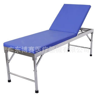 不锈钢加厚诊查床 多功能提背诊查床 订做护理不锈钢按摩床定制