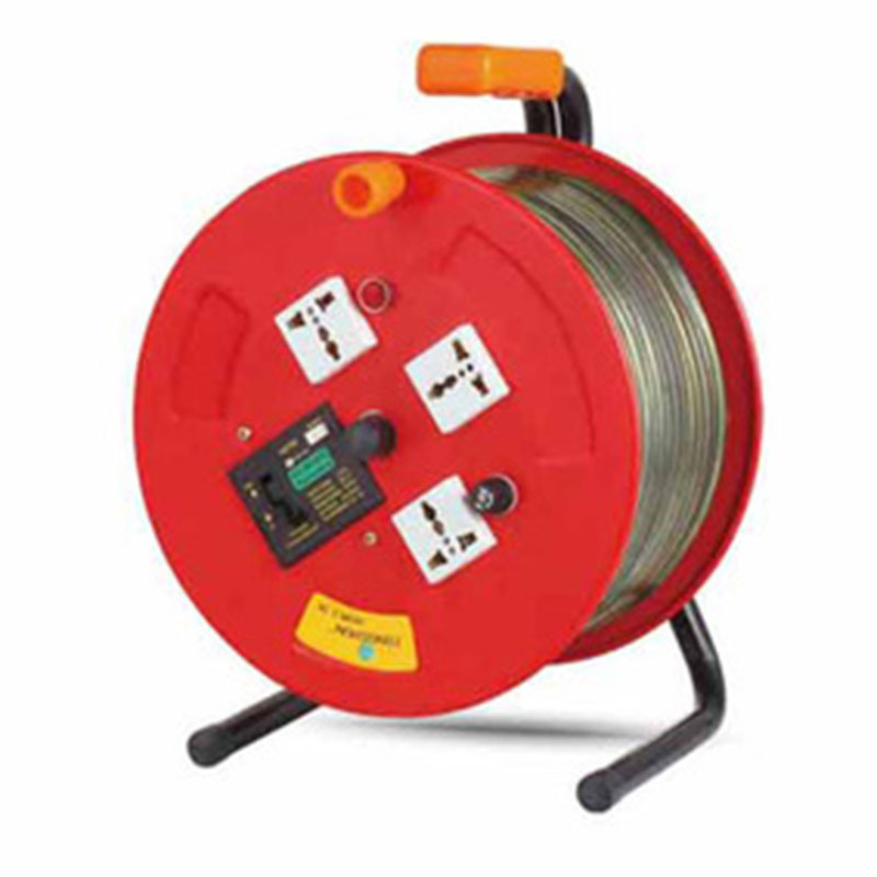 厂家直供移动式电源手提式电缆盘 伸缩防爆铁线盘批发现货