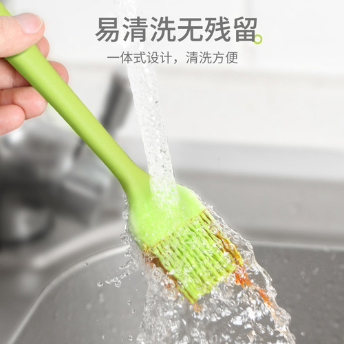 BBQ Grilling Tools BBQ Brush Set Eco-Friendly Silicone Bristle Brush Bread Brush Cleaning Brush Grilling Brush Oil Brush