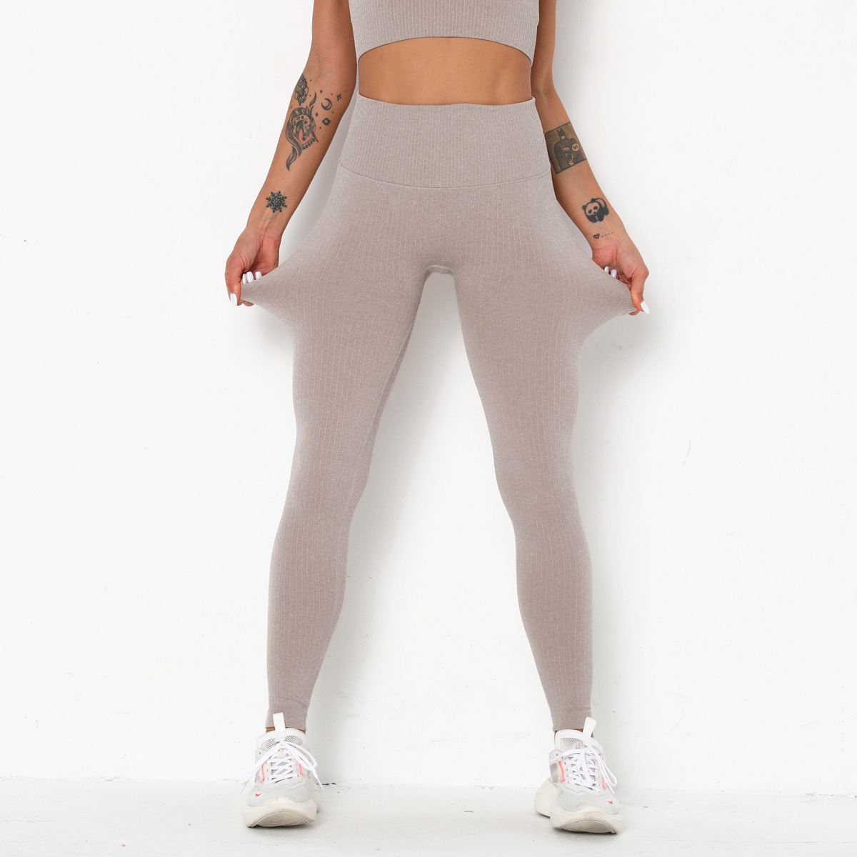 knitted yoga fitness pants NSNS47244