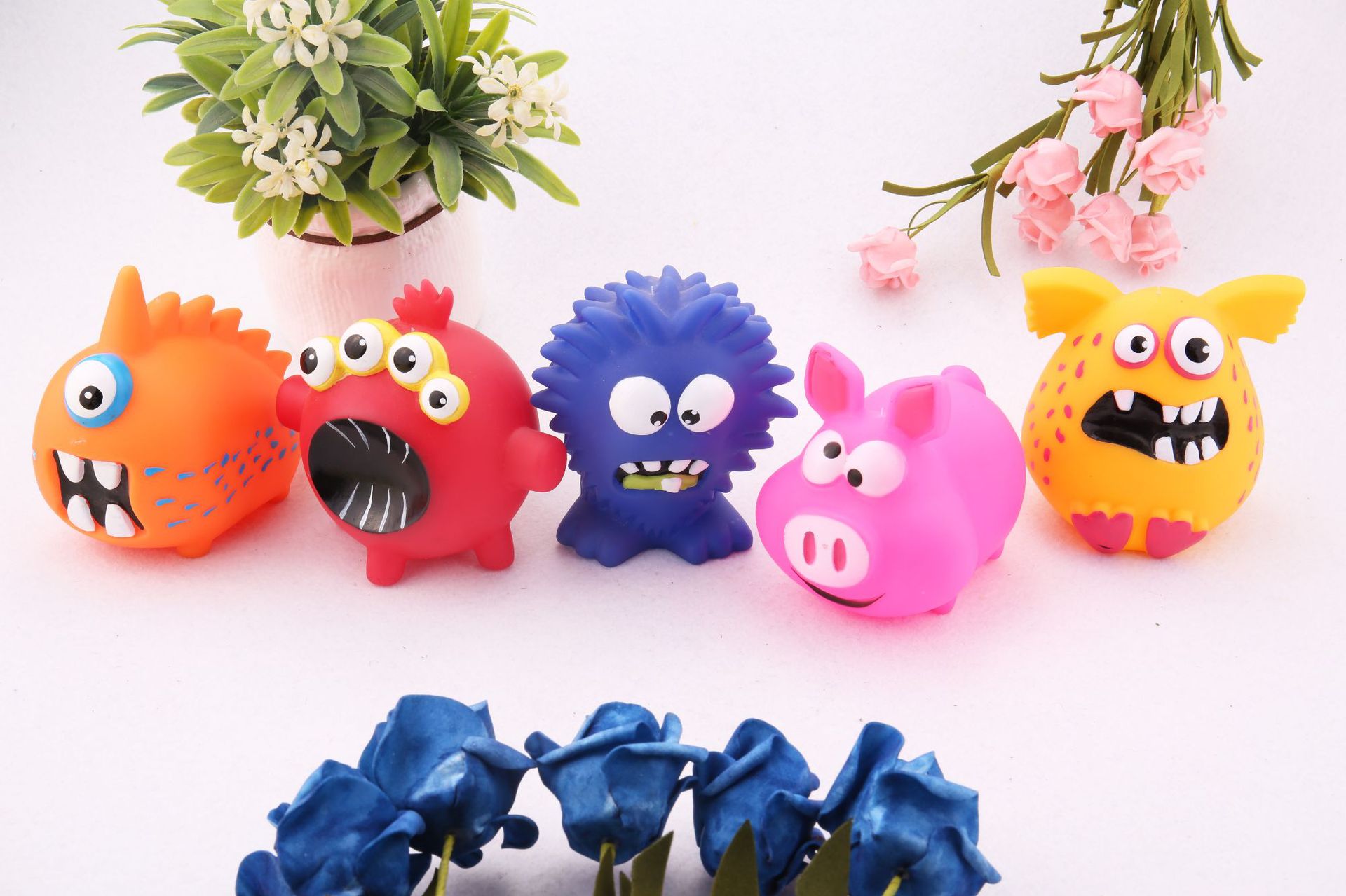 Exaggerated Vinyl Animal Pet Toys 1 Piece display picture 1