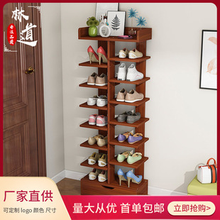 木质鞋架简易鞋架多层家用收纳省空间拖鞋木架子置物架收纳架-阿里巴巴
