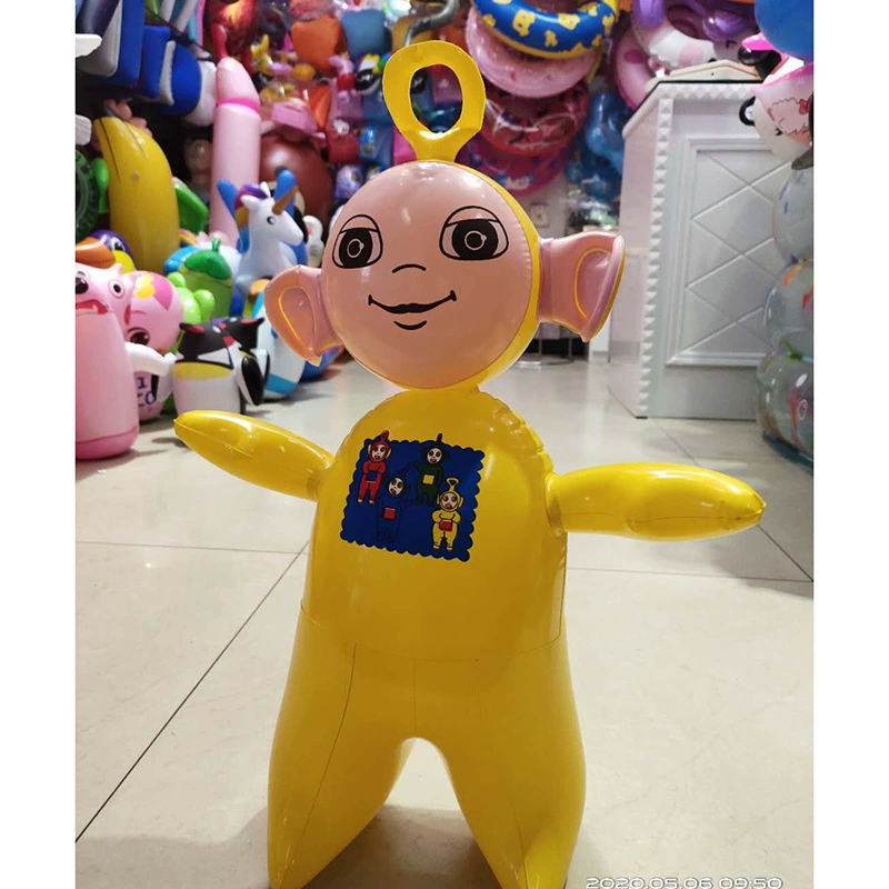 Надувная игрушка из ПВХ с рисунком, кукла, антенна, повышенная толщина