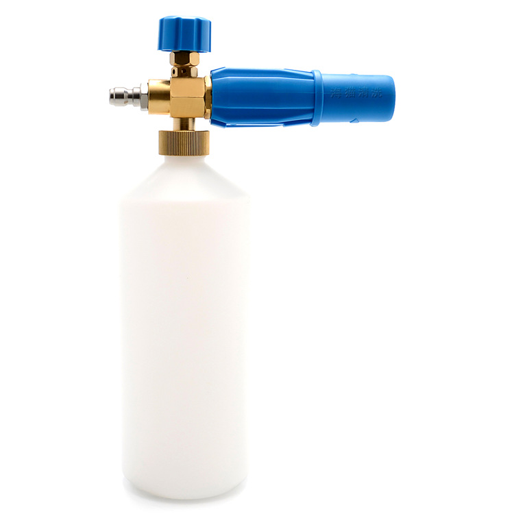 跨境批发 高压清洗机 1/4英寸快速连接器 雪花泡沫喷枪 洗车PA壶
