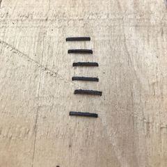 Black nail gun staples, 1004J, 1006J, 1008J, 1010J, 1013J, 1016J, pneumatic nailer