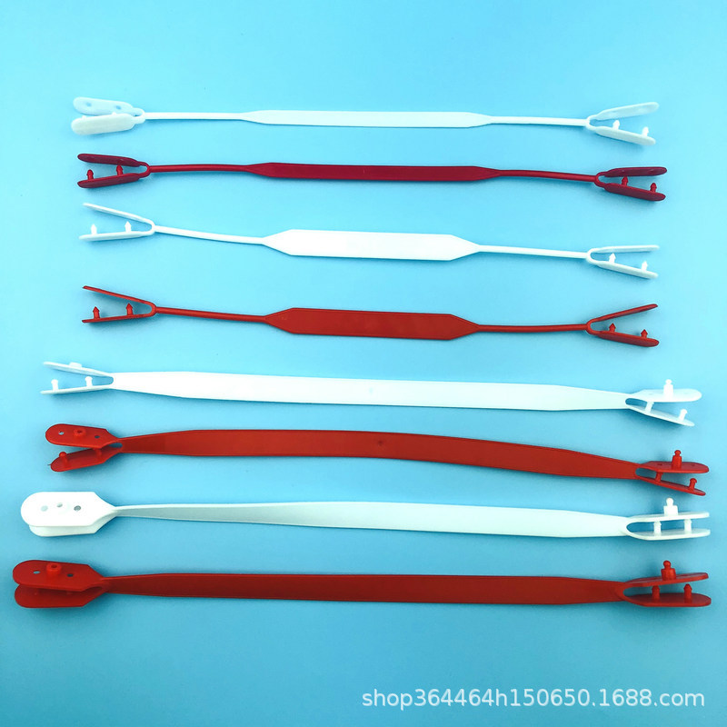 厂家批发供应塑料细叉尖头/圆头 手提叉耳 塑胶袋礼品袋拎手提手