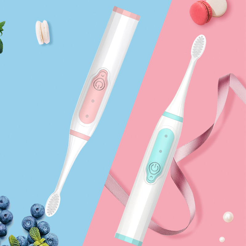 Manufacturers wholesale men and women students into human household non-chargeable soft hair automatic electric toothbrush